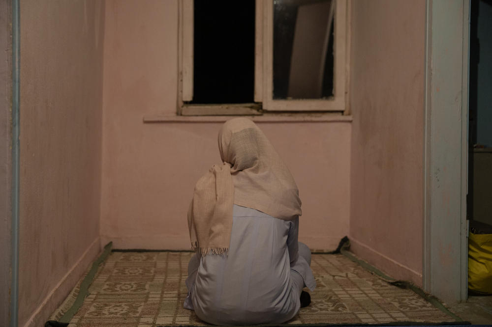A recently arrived Afghan refugee, who asked to remain anonymous, works 12-hour shifts at a bakery in Turkey. She took her children there after hearing rumors that Taliban fighters were demanding lists of widows and unmarried women over the age of 14, a claim the Taliban denies. When her husband died in a suicide bombing, she feared that life under the Taliban would be impossible.
