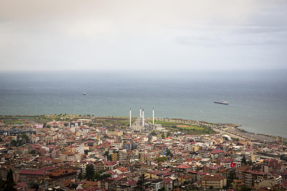 The Turkish city of Trabzon on the Black Sea coast hosts approximately 8000 Afghan refugees.