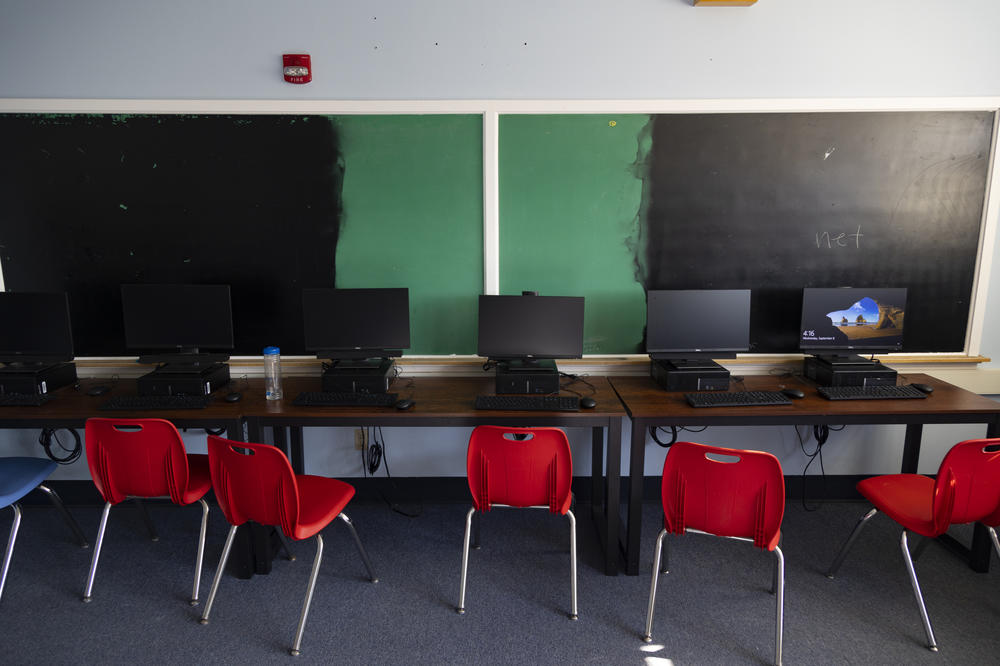 At the Owyhee Combined School, built in 1954, internet service is spotty at times and some school lessons have to be postponed. There is only one hard-wired internet provider in town.