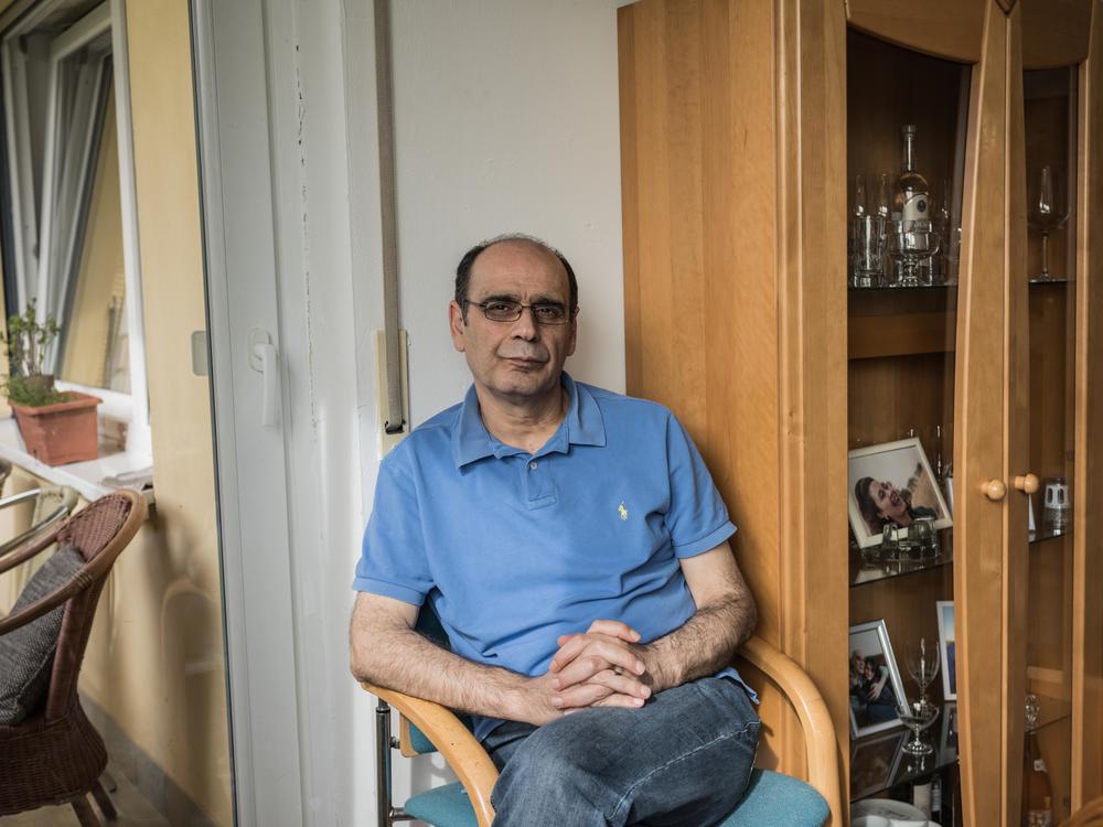 Hassan Mahmoud, 53, is one of the Syrians who testified in a landmark trial in Germany in which a former Syrian security official is charged with crimes against humanity and other crimes for overseeing torture at a prison.