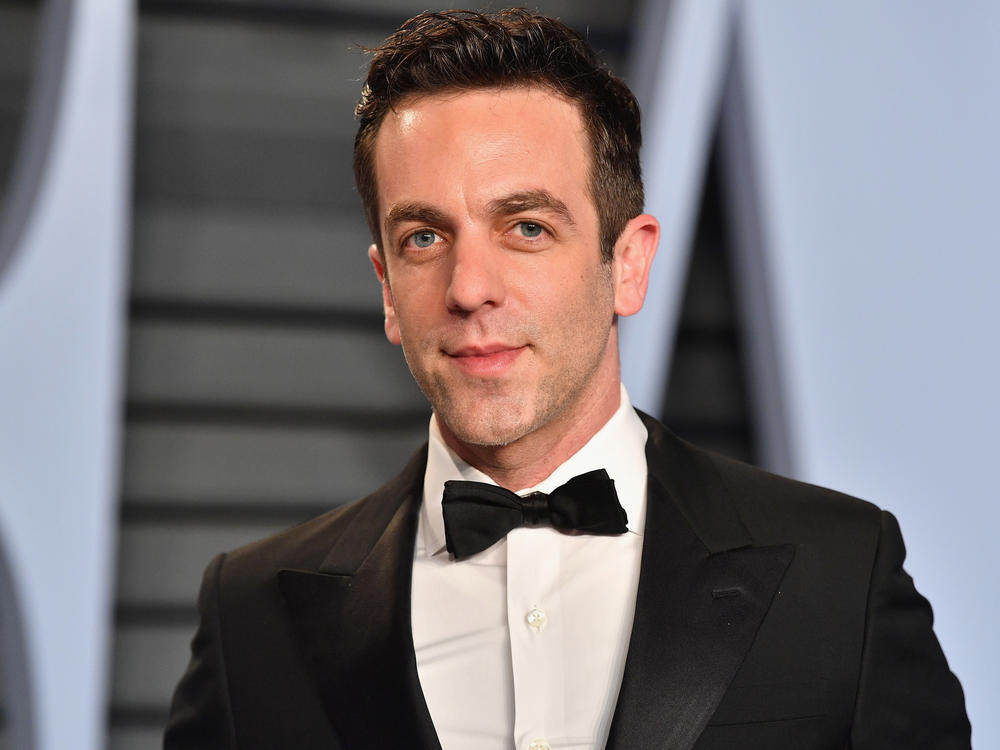 B.J. Novak attends the 2018 Vanity Fair Oscar Party in Beverly Hills.