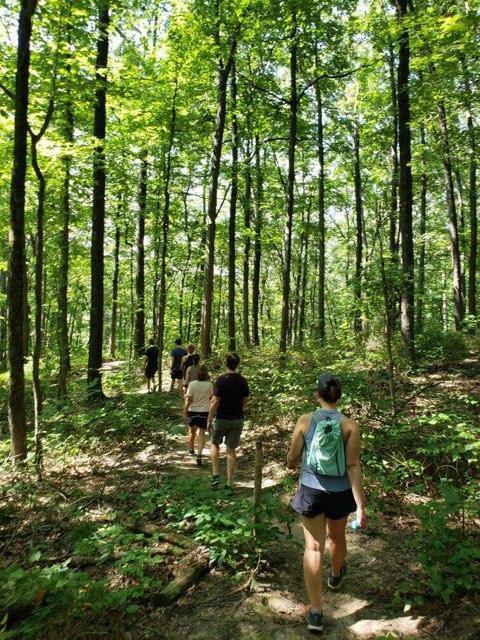 Nathan Burglewski and his extended family had some requirements for their rescheduled vacation: a destination that wasn't too far for elderly relatives in the Midwest and offered lots of outdoor activities. They ended up in a rental in Indiana.