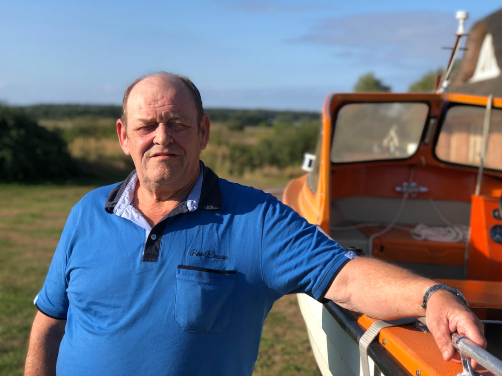 Hans-Joachim Bull is a fifth-generation German fisherman from the island of Ruegen, in the Baltic Sea. In 1990, a 36-year-old Angela Merkel made her first campaign stop in Bull's fishing hut. He's voted for her ever since.