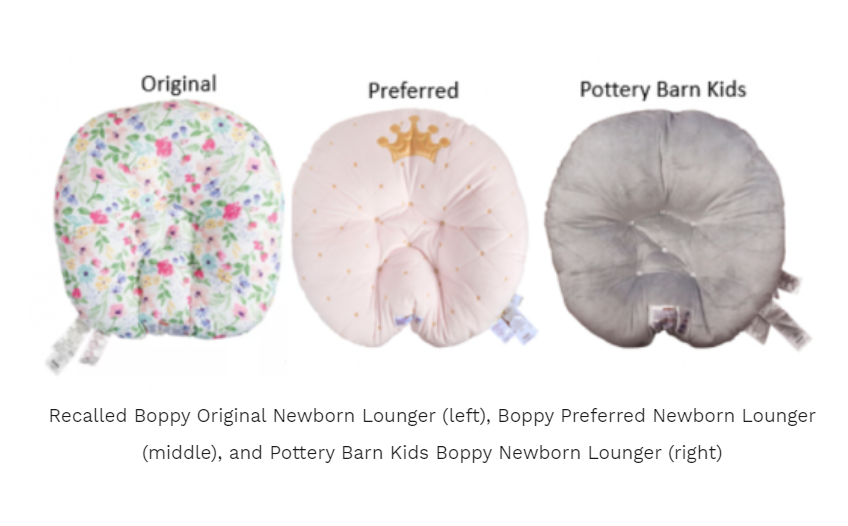 The Boppy Co. has recalled more than 3 million of its newborn loungers due to suffocation risks after the deaths of eight infants.