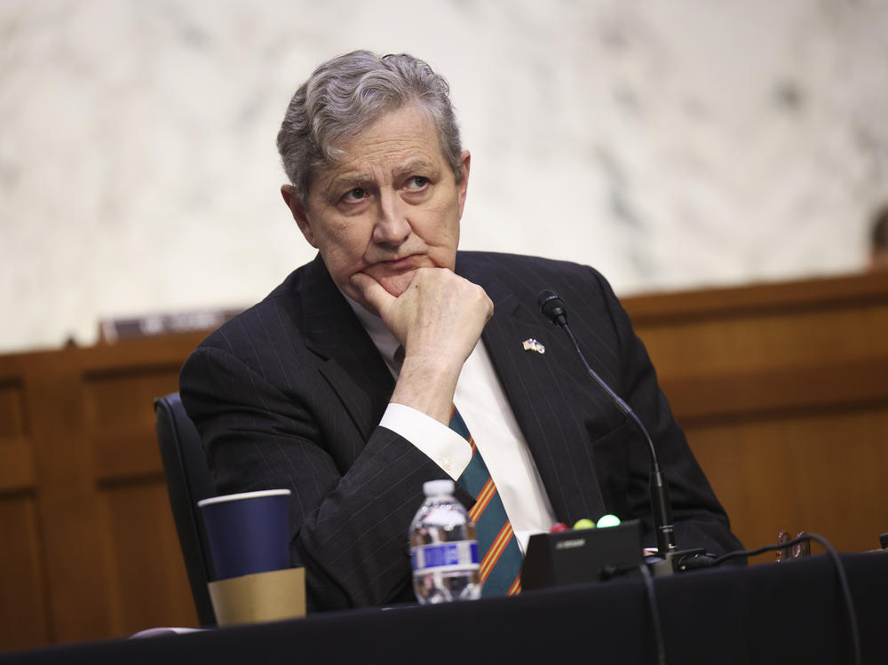 Sen. John Kennedy, R-La., said Democrats can deal with the debt ceiling on their own through reconciliation, freeing up the Republicans to get a cocktail.