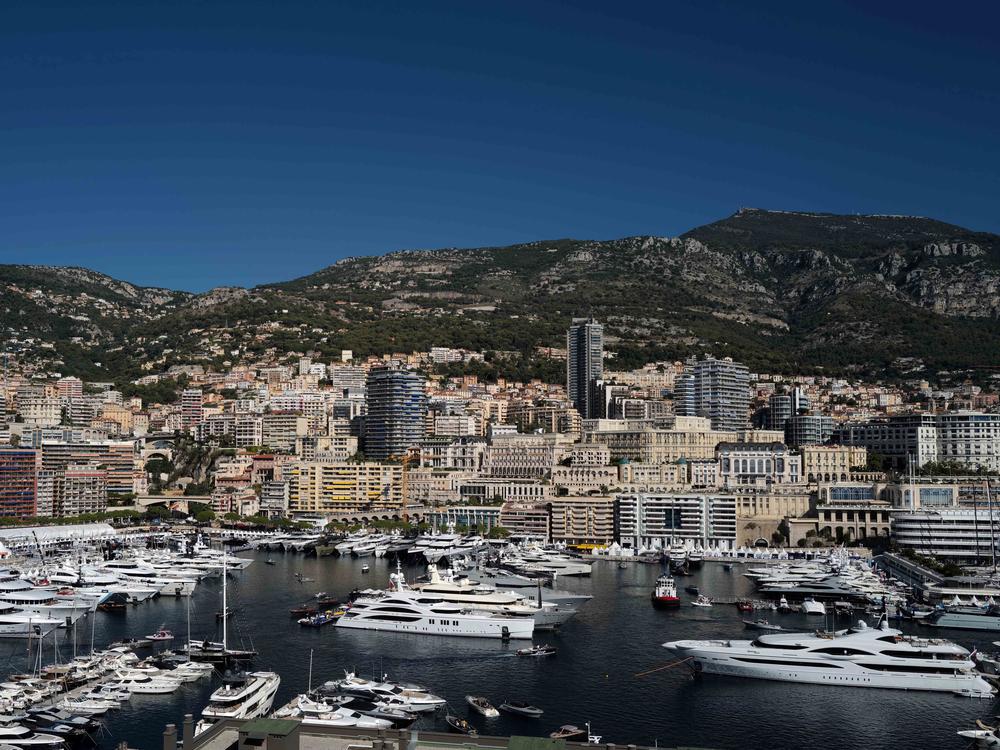 A journalist-led investigation found that a woman acquired a waterfront property in Monaco after she reportedly had a child with Russian President Vladimir Putin. Here, yachts are seen moored at Port Hercules in Monaco.