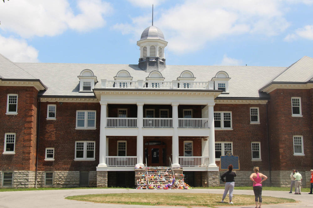 This building once housed the Mohawk Institute, the oldest and longest-running boarding school for Indigenous children in Canada. It is currently undergoing renovations to become a museum about the residential school experience.