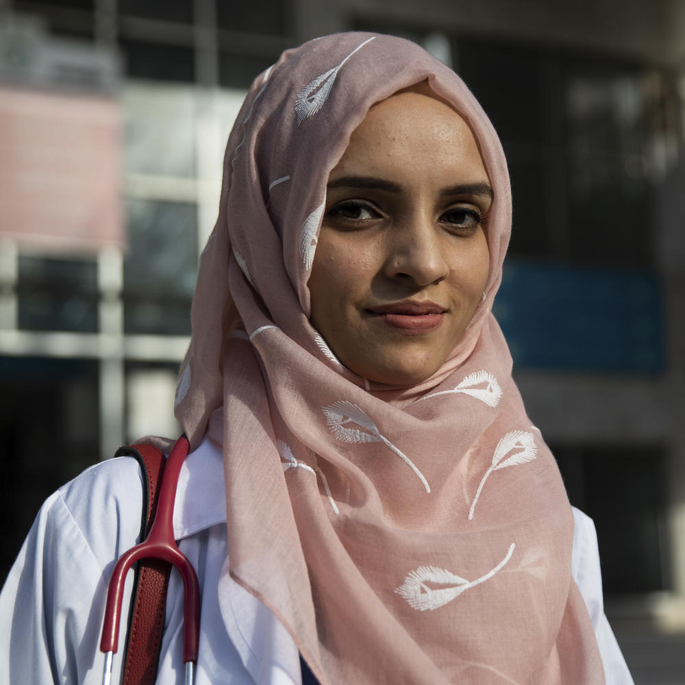 Rehman, 29, was determined to go to medical school. The support of her family — especially her dad — helped her succeed. In June, she was granted a license to set up her own medical practice.