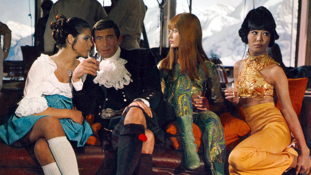 In <em>On Her Majesty's Secret Service</em>, George Lazenby quipped 