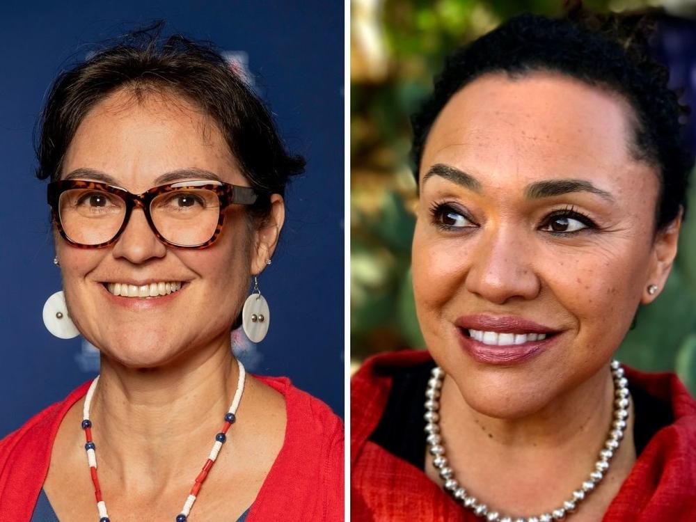 Left: Shelly C. Lowe, nominee for the chair of the National Endowment for the Humanities. Right: Maria Rosario Jackson, nominee for the National Endowment for the Arts chair