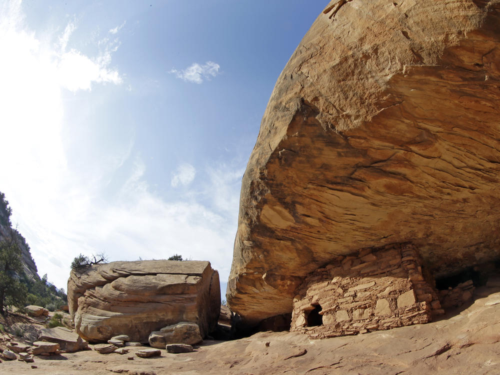 The House on Fire ruins is one of the ancient sites in the Bears Ears region near Blanding, Utah. The land holds significant cultural value to Native American tribes in the region.