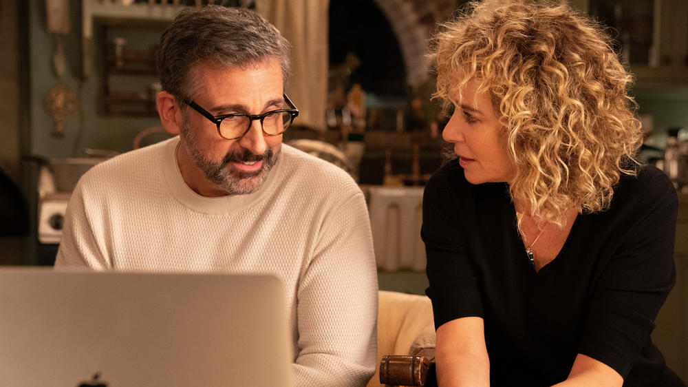 I don't know who asked for this story, but it wasn't me. (Steve Carell, Valeria Golino)