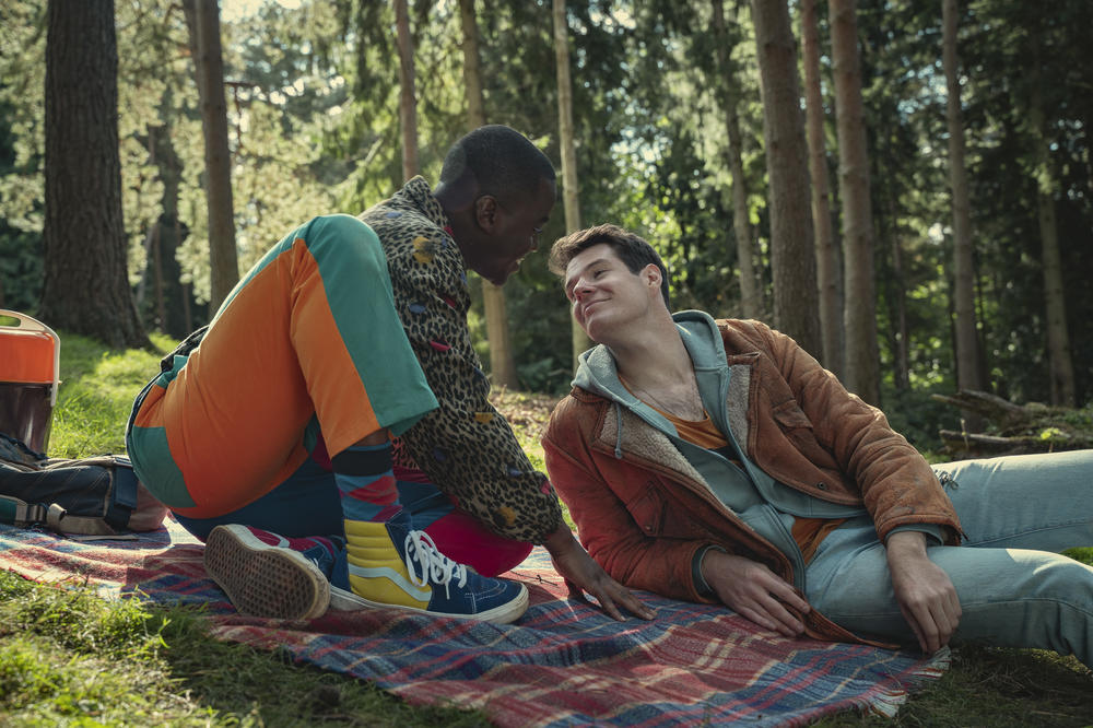 In season 3<em>, </em>Eric begins a relationship with classmate Adam Groff (Connor Swindells), who used to bully him. Bisi Alimi, a gay activist living in London, notes that their match veers from typical TV tropes: 