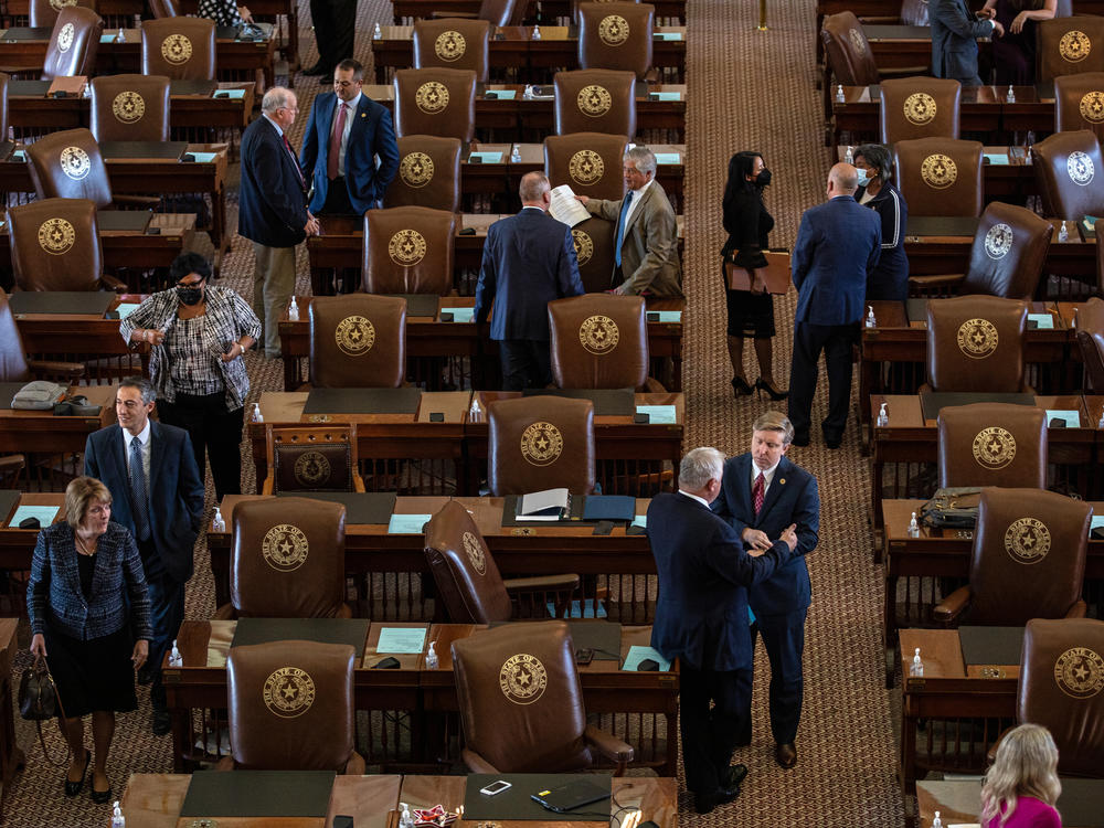 Texas lawmakers face a tight schedule as they consider a bill that would enshrine Gov. Greg Abbott's ban on vaccine mandates into state law. The legislature is currently in its third special session, which expires next week.