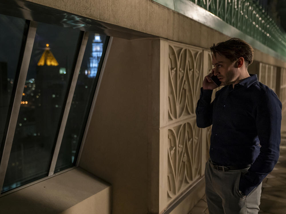 Roman (Kieran Culkin) is trying to figure out where to put his loyalties.