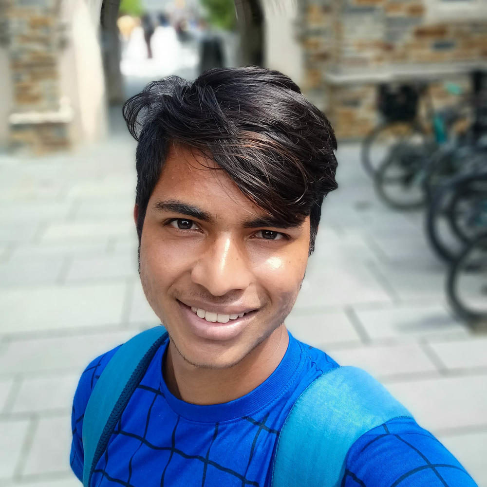 Naveen's biggest dream is to be financially independent — and to provide for his family. He plans to major in business management at Duke.