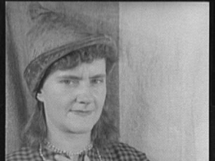 A 1951 portrait of Gertrude Abercrombie by Carl Van Vechten.