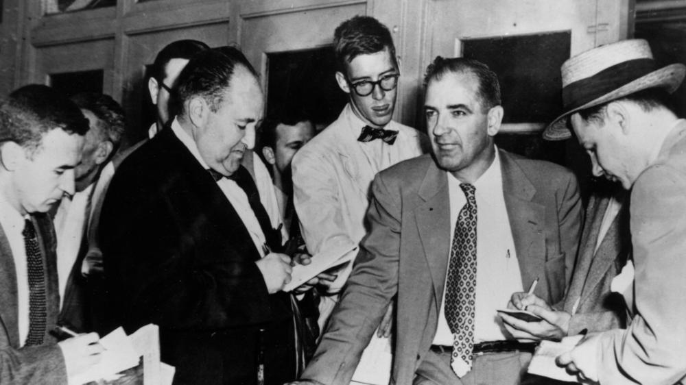 For a time, press attention on Sen. Joe McCarthy kept getting bigger, unrestrained by the lack of proof of his accusations.
