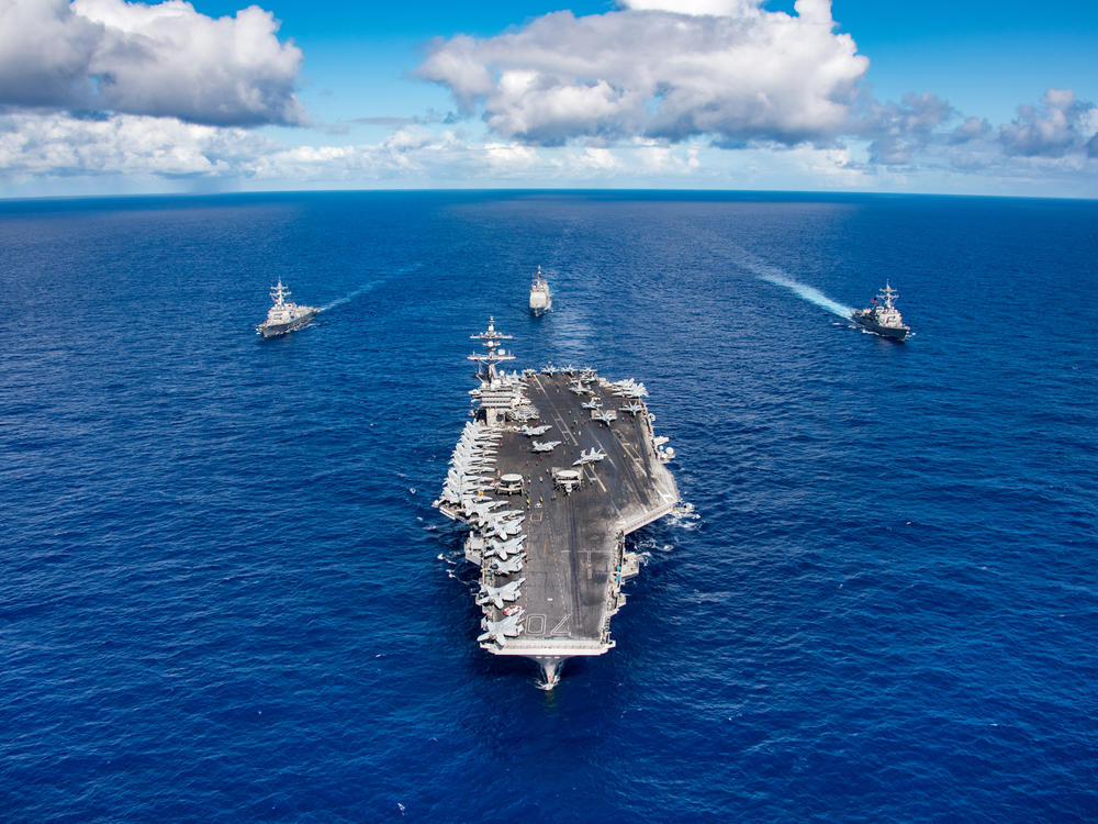 The U.S. Navy regularly patrols the western Pacific Ocean. Some worry that it is vulnerable to attack from China's hypersonic missiles.