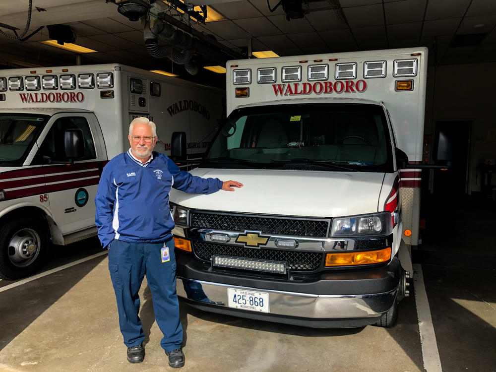 Waldoboro's EMS director, Richard Lash, is working 120 hours a week to help cover the vacancies. He's 65 and has plans to retire next year.