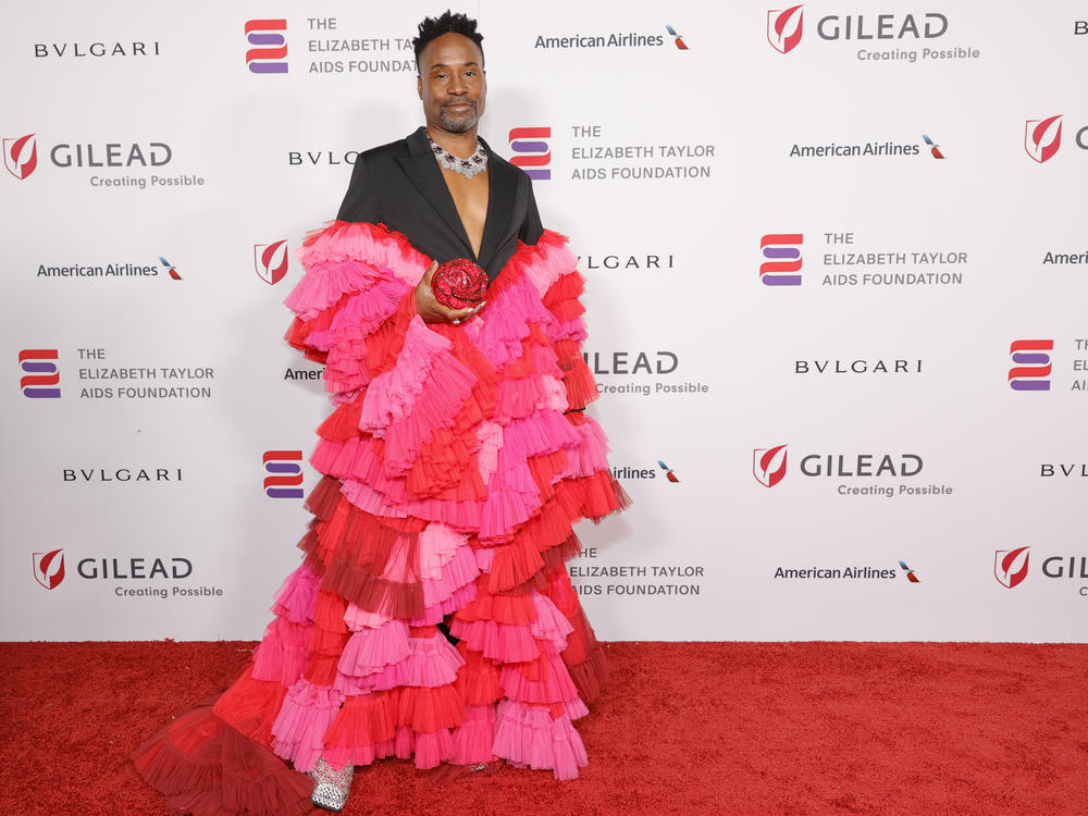 Billy Porter at Elizabeth Taylor Ball to End AIDS in West Hollywood, in September.