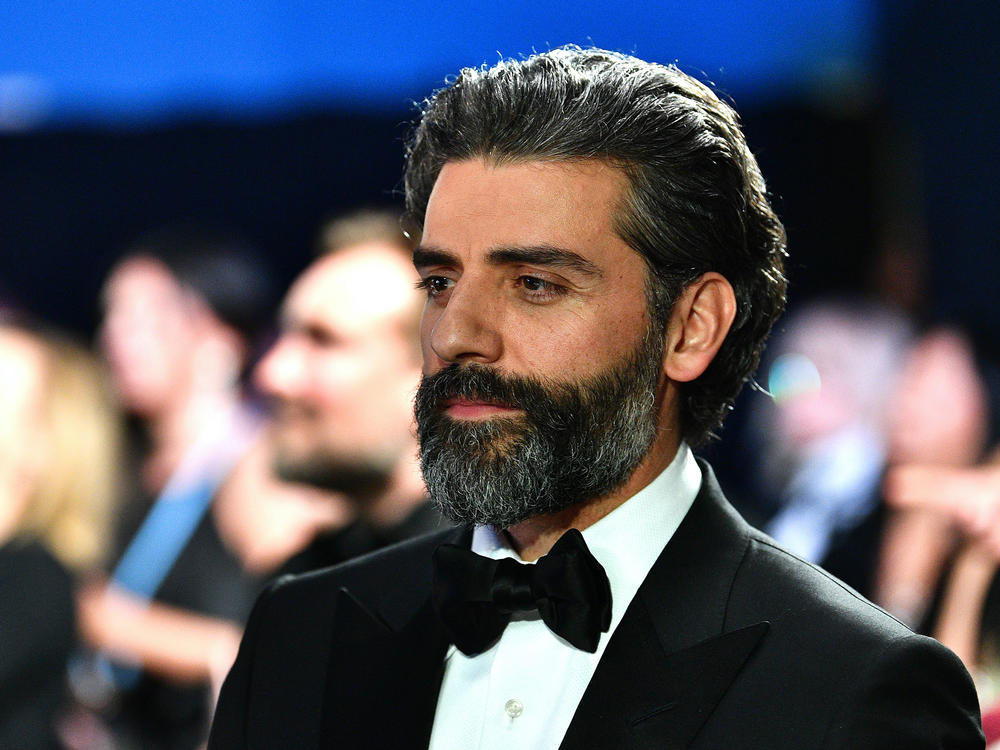 Oscar Isaac, shown here at the 2020 Academy Awards, credits his father with introducing him to acting: 