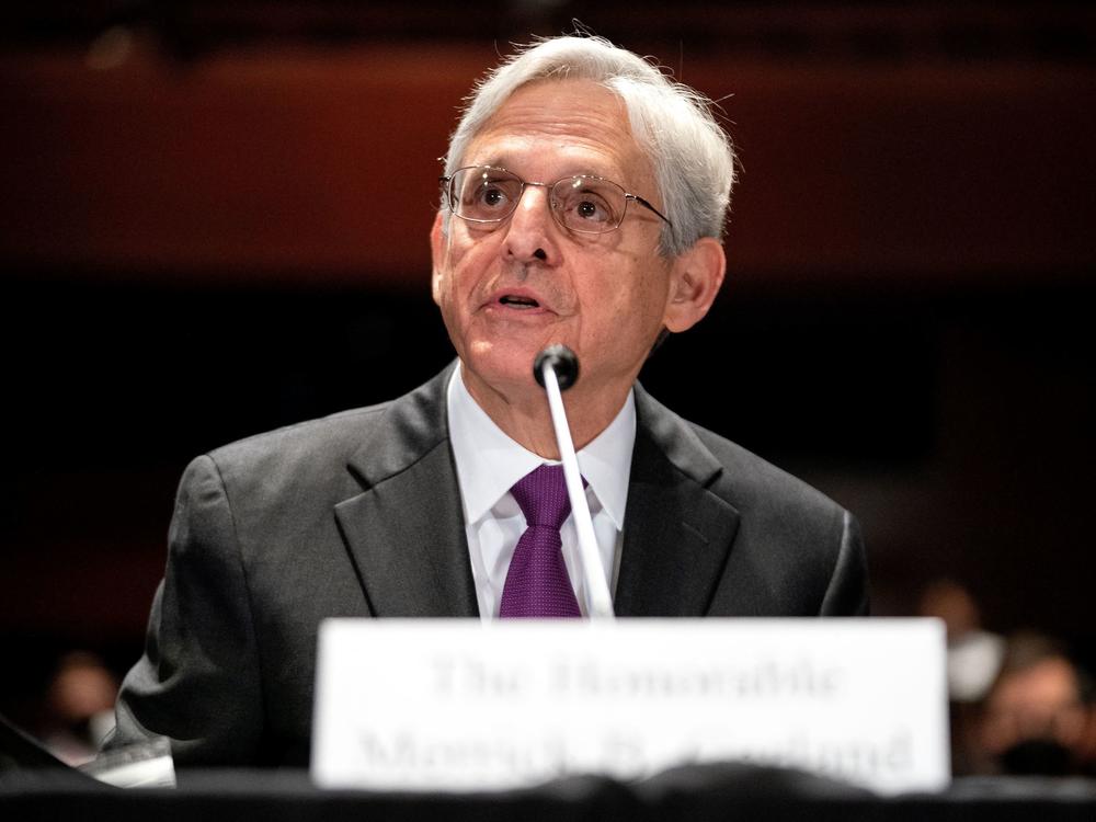 Attorney General Merrick Garland told the House Judiciary Committee that 