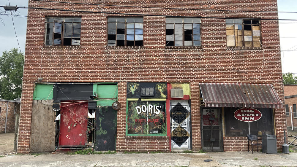 Big Apple Inn is one of the few restaurants remaining on Farish Street in Jackson, Mississippi.