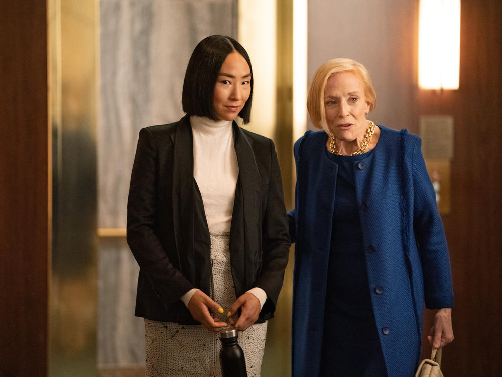 Greta Lee and Holland Taylor in 