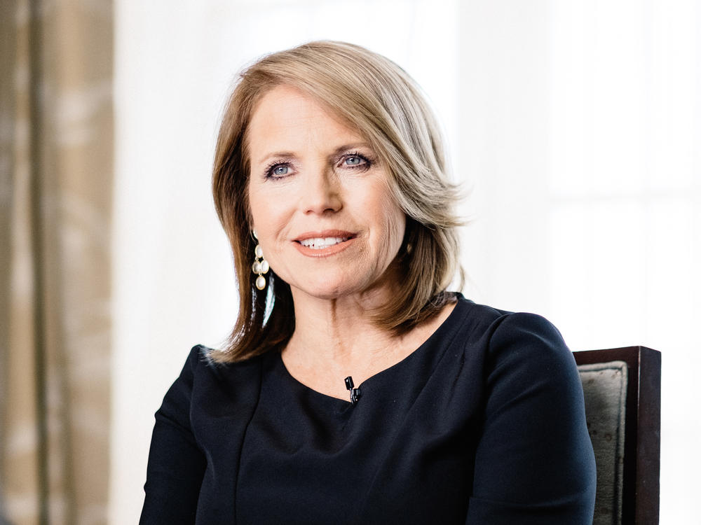 Katie Couric, shown here in 2016, reflects on the successes and setbacks she's experienced as a journalist in her new memoir, <em>Going There</em>.