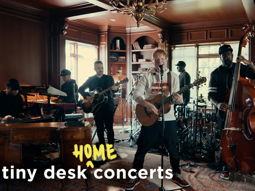 Ed Sheeran performs a Tiny Desk (home) concert.