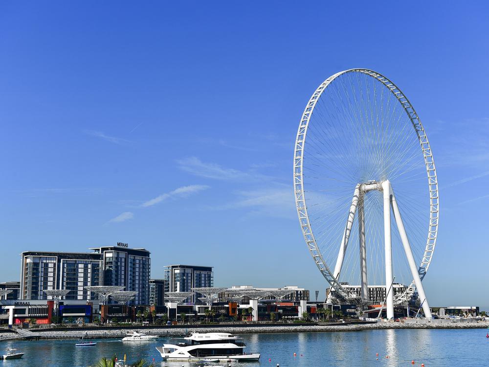 The ferris wheel Ain Dubai in the Gulf Emirate of Dubai on Jan. 18, 2020.