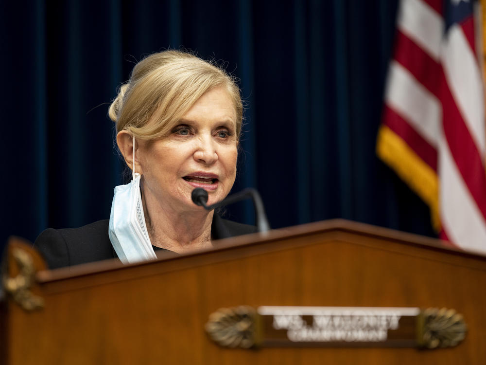 House Oversight Chairwoman Rep. Carolyn Maloney, D-N.Y., says oil companies who have said they are working to use greener technologies have also disseminated misinformation about climate change.