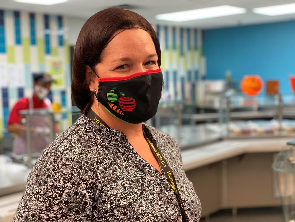 Grennan Sims, director of nutrition services for the Hickman Mills School District in Kansas City, is proud of the work she and her staff are doing to cobble together meals for the district's 5,600 students.