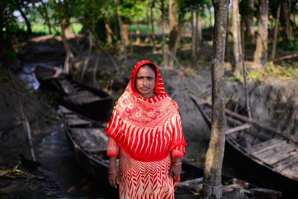 Activist Sufian Khatun worries that more frequent cyclones, triggered by climate change, will make her community in Bangladesh uninhabitable. Storm surges bring saline water into the river in the southwest part of the country where she lives, taking a toll on agriculture and the drinking water supply.