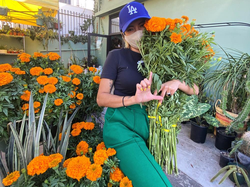 Andi Xoch, founder and owner of Latinx With Plants in East Los Angeles, said the growing popularity of the holiday has made it 