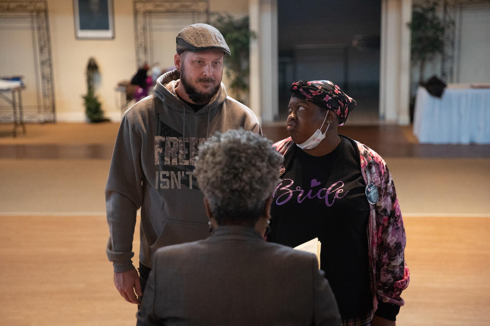 In 2000, the Reeces married in a courthouse and promised to renew their vows. Two decades and three kids later, Scott proposed to Nunny at her 40th birthday party, after her stage 4 cancer diagnosis. 