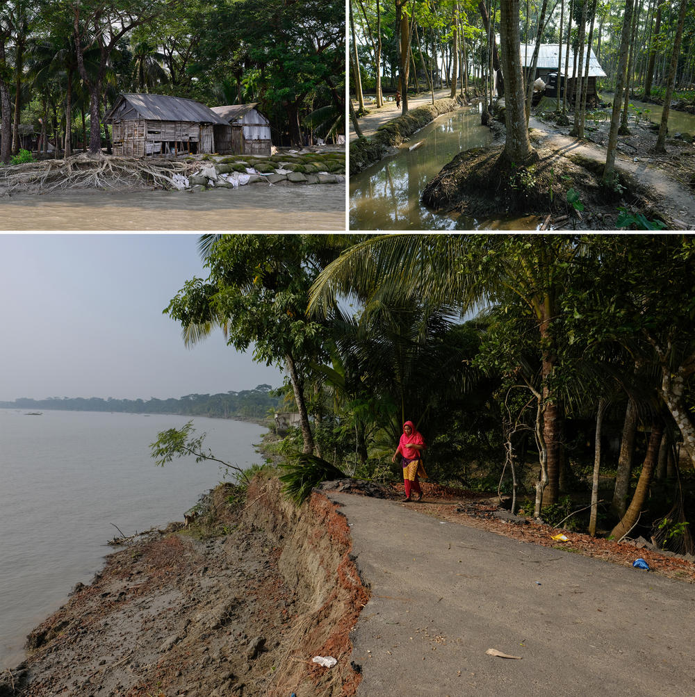 Scenes from the community of Morrelganj in southwest Bangladesh.