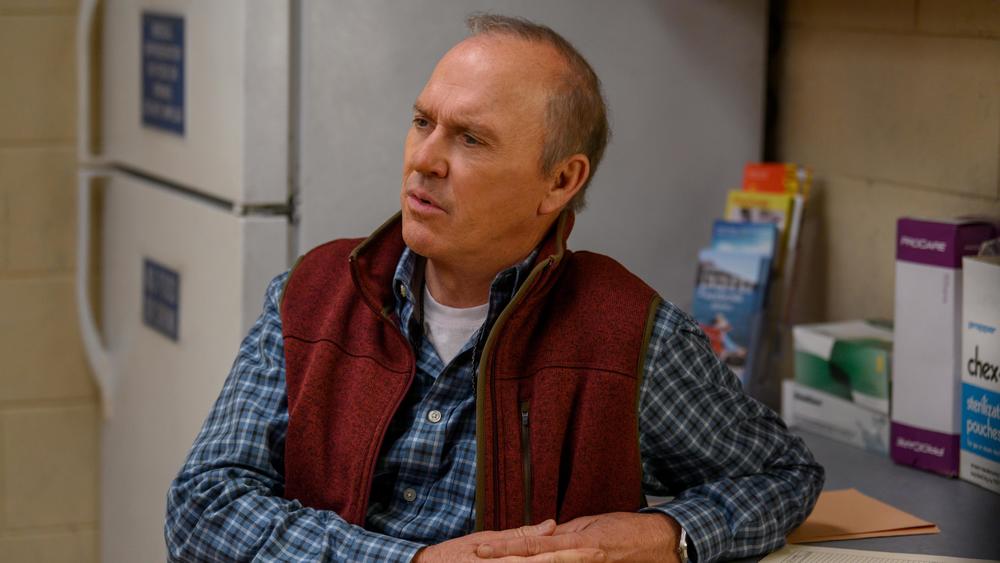 Michael Keaton plays Dr. Samuel Finnix, a dedicated doctor in a small Virginia mining town who was persuaded by a Purdue Pharma salesman to prescribe OxyContin for his patients.