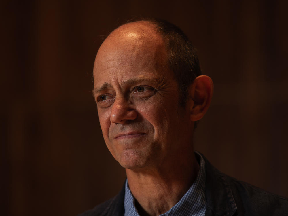 Damon Galgut in London's Royal Festival Hall in October.