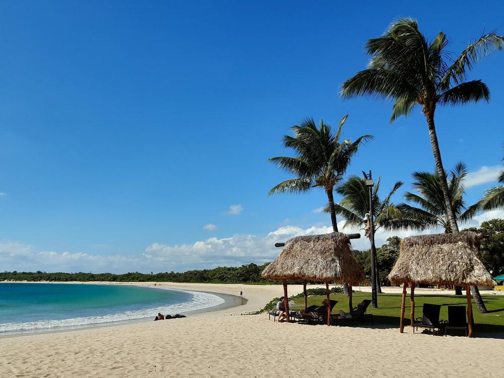 A resort at Natadola Bay in Fiji is among many to have felt the effect of COVID on tourism.