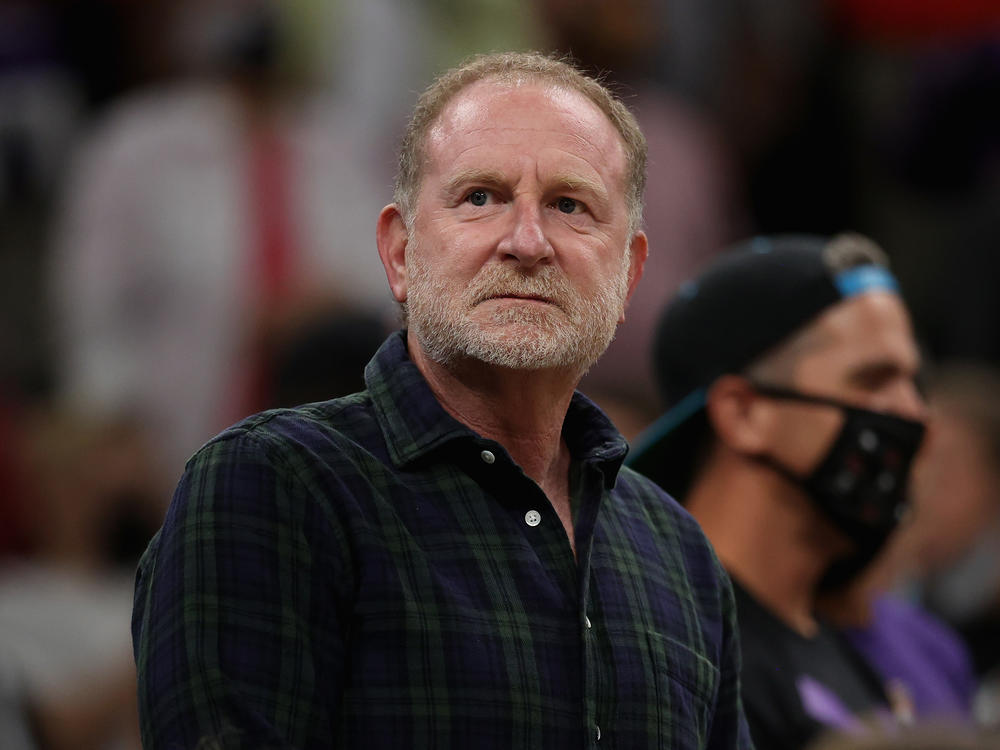 Phoenix Suns and Mercury owner Robert Sarver, pictured last month, said he is 