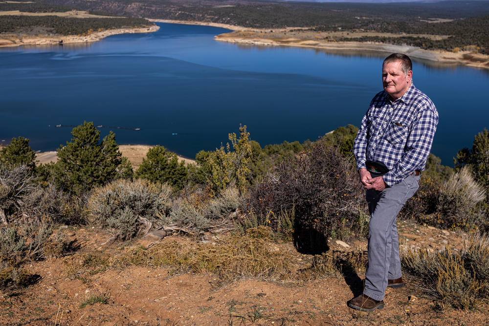 Ken Curtis is the manager of the Dolores Water Conservancy District, which sends water from the river for use downstream.