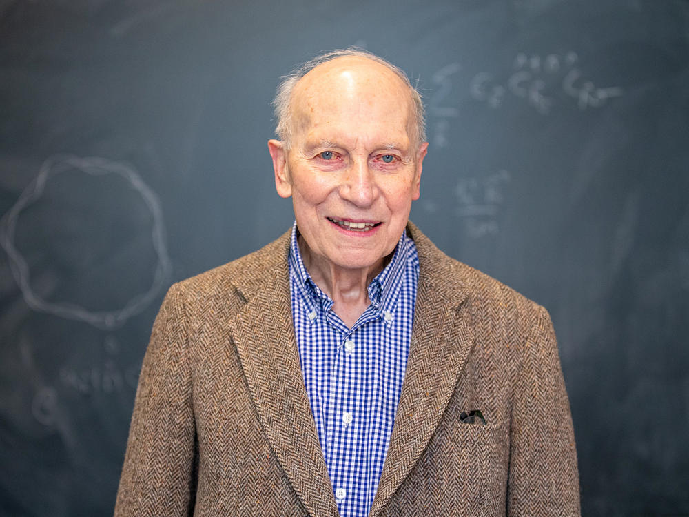 Manfred Steiner, 89, recently earned his Ph.D. in physics from Brown University.