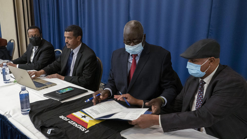 Rebel groups met at a signing ceremony Friday in Washington, D.C., to establish the United Front of Ethiopian Federalist and Confederalist Forces in opposition to the government of Ethiopian Prime Minister Abiy Ahmed.