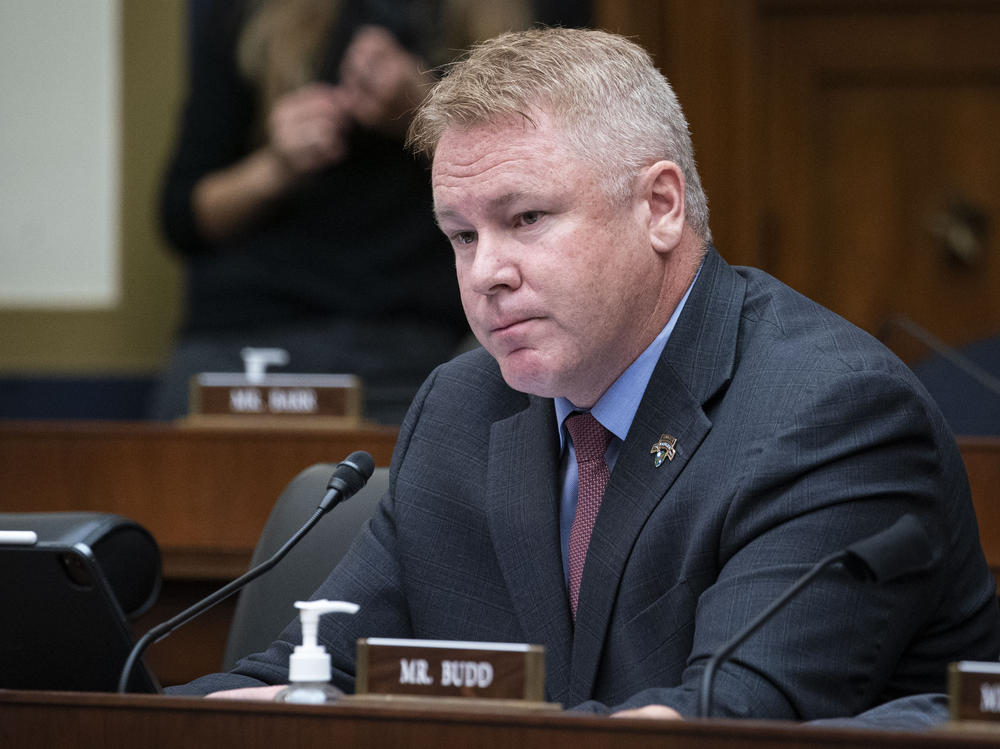Rep. Warren Davidson, R-Ohio, listens during a House Financial Services Committee hearing, on Sept. 30 in Washington, D.C. He worries that Congress is moving too slowly to set rule for cryptocurrencies.