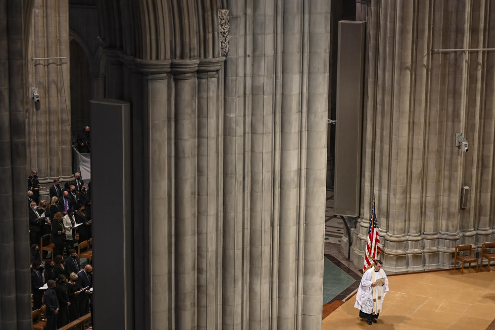 Rev. Randolph Marshall Hollerith, the dean of the cathedral, said Powell was 