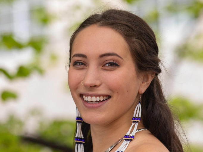 Ruth Miller is among a group of young Indigenous activists who have come to add their voice to COP26.