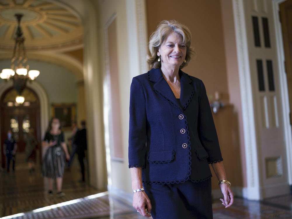 Sen. Lisa Murkowski is running for reelection facing a GOP opponent endorsed by former President Trump.