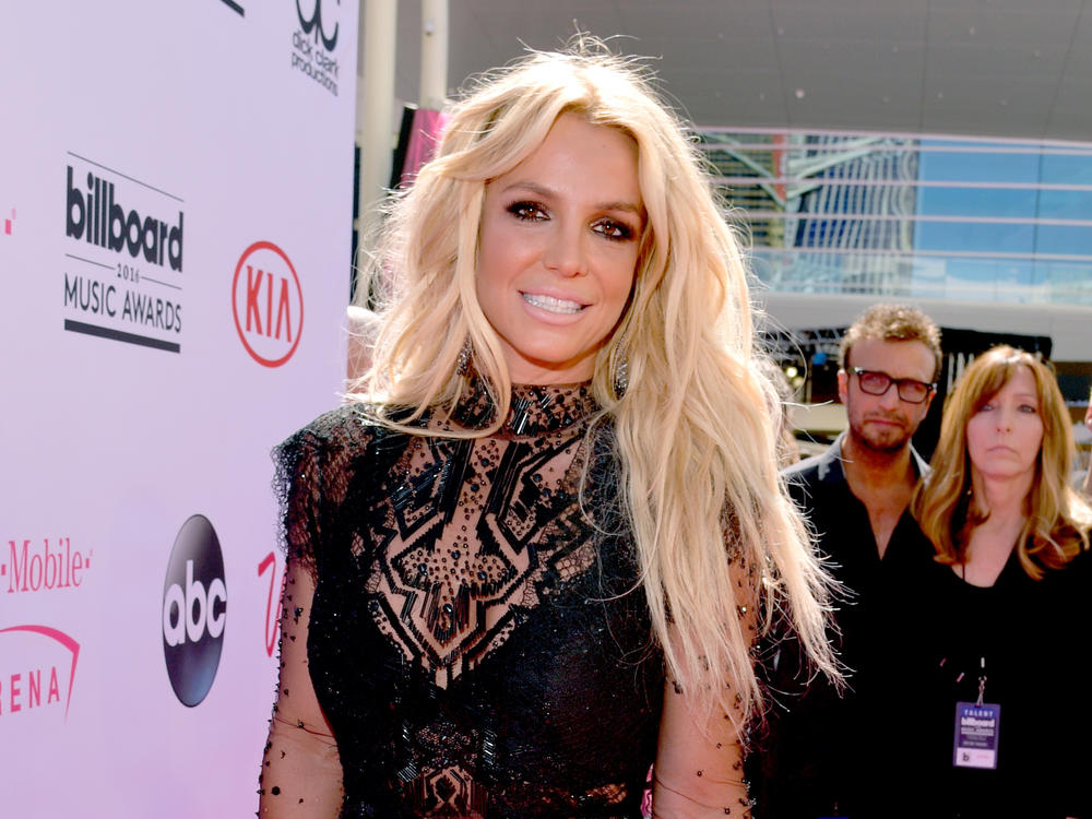 Britney Spears at the Billboard Music Awards in 2016 in Las Vegas.